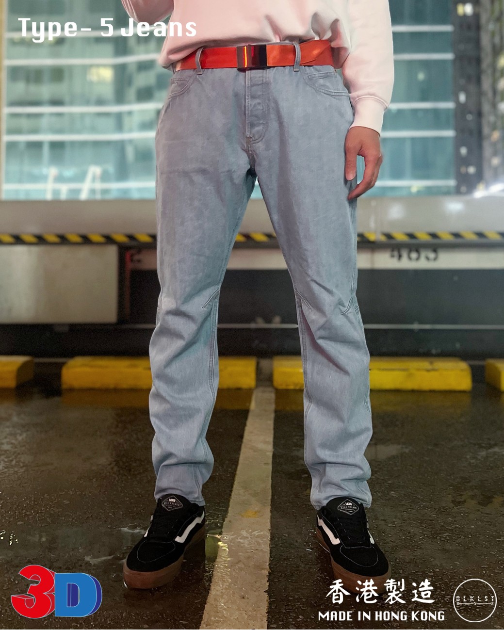 TYPE-5 3D JEANS - REDLINE